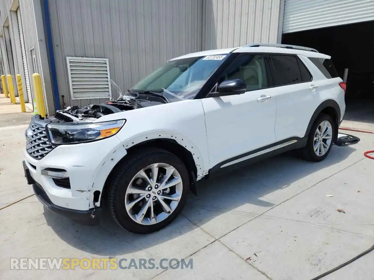 1 Photograph of a damaged car 1FM5K8HCXMGB27859 FORD EXPLORER 2021