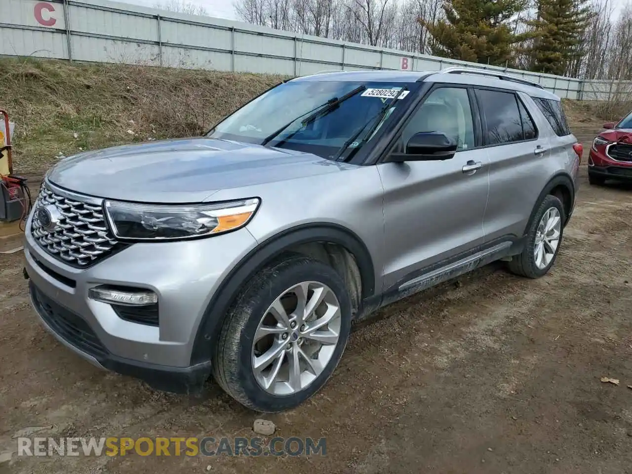1 Фотография поврежденного автомобиля 1FM5K8HCXMGB63695 FORD EXPLORER 2021
