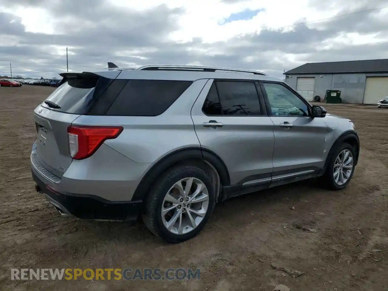 3 Фотография поврежденного автомобиля 1FM5K8HCXMGB63695 FORD EXPLORER 2021
