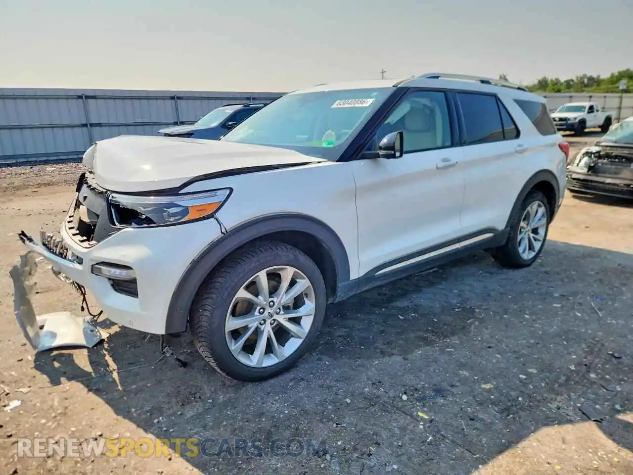 1 Photograph of a damaged car 1FM5K8HCXMGB66886 FORD EXPLORER 2021