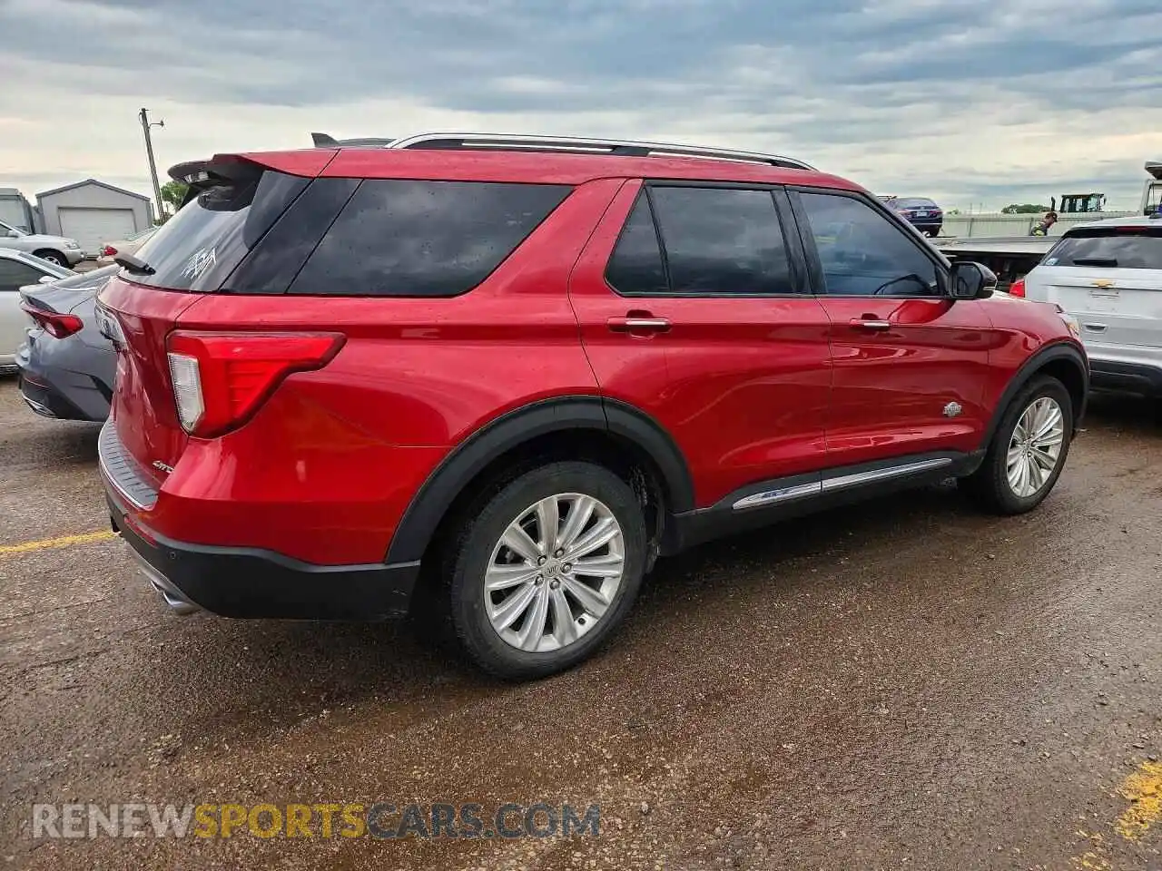 3 Фотография поврежденного автомобиля 1FM5K8LC3MGC04062 FORD EXPLORER 2021