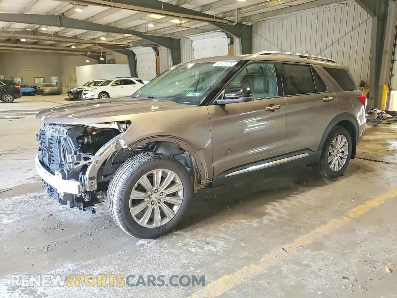 1 Photograph of a damaged car 1FM5K8LC3MGC11867 FORD EXPLORER 2021