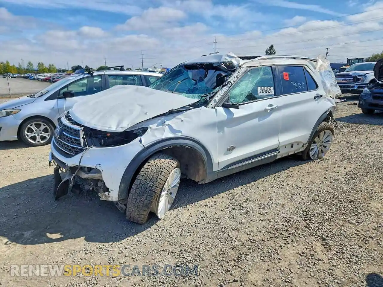 1 fotografías del automóvil dañado 1FM5K8LC4MGB79740 FORD EXPLORER 2021