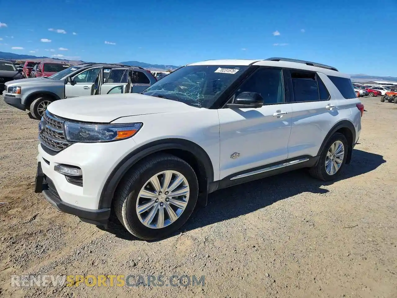 1 Photograph of a damaged car 1FM5K8LC6MGB89234 FORD EXPLORER 2021