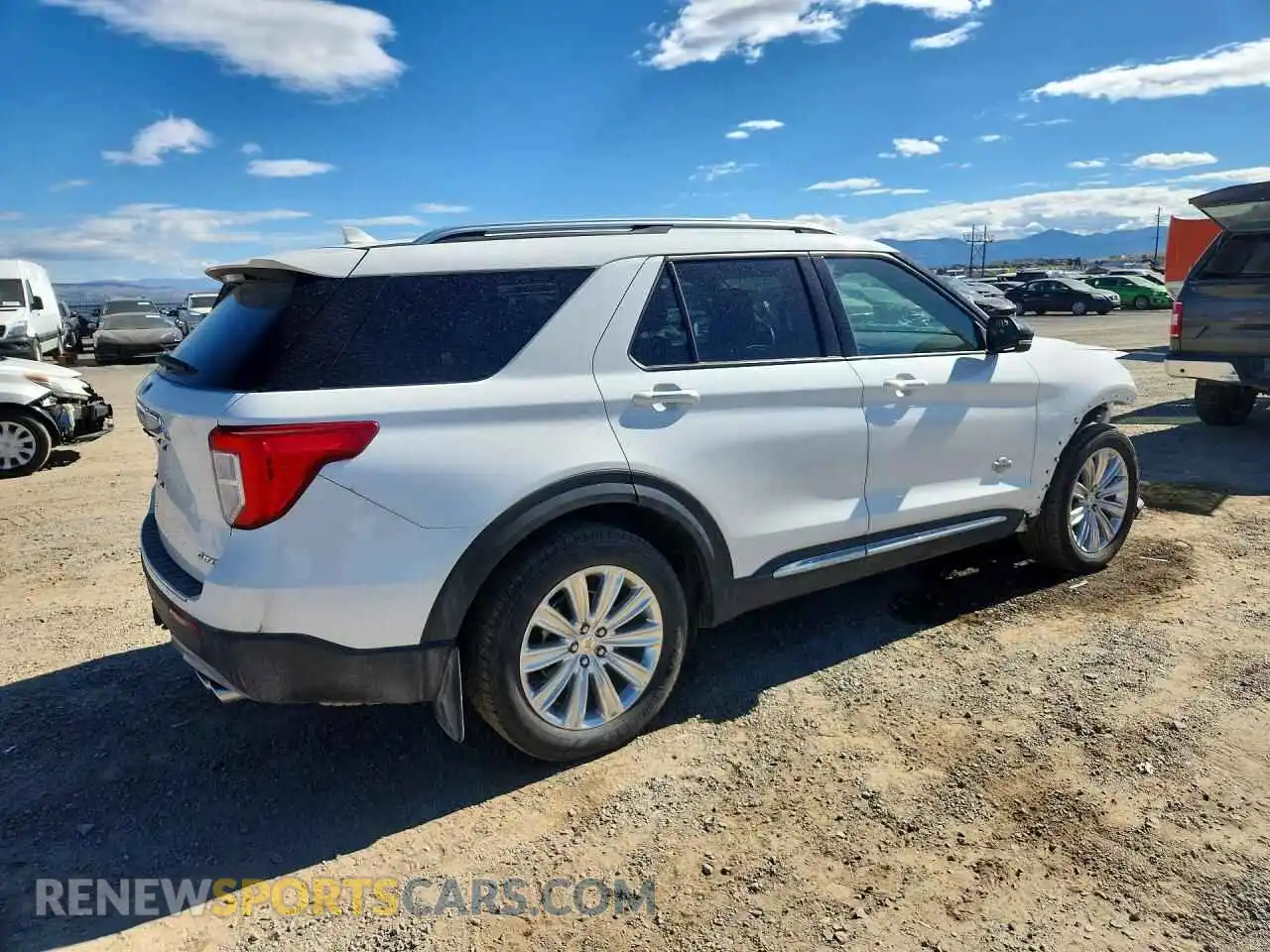 3 Photograph of a damaged car 1FM5K8LC6MGB89234 FORD EXPLORER 2021