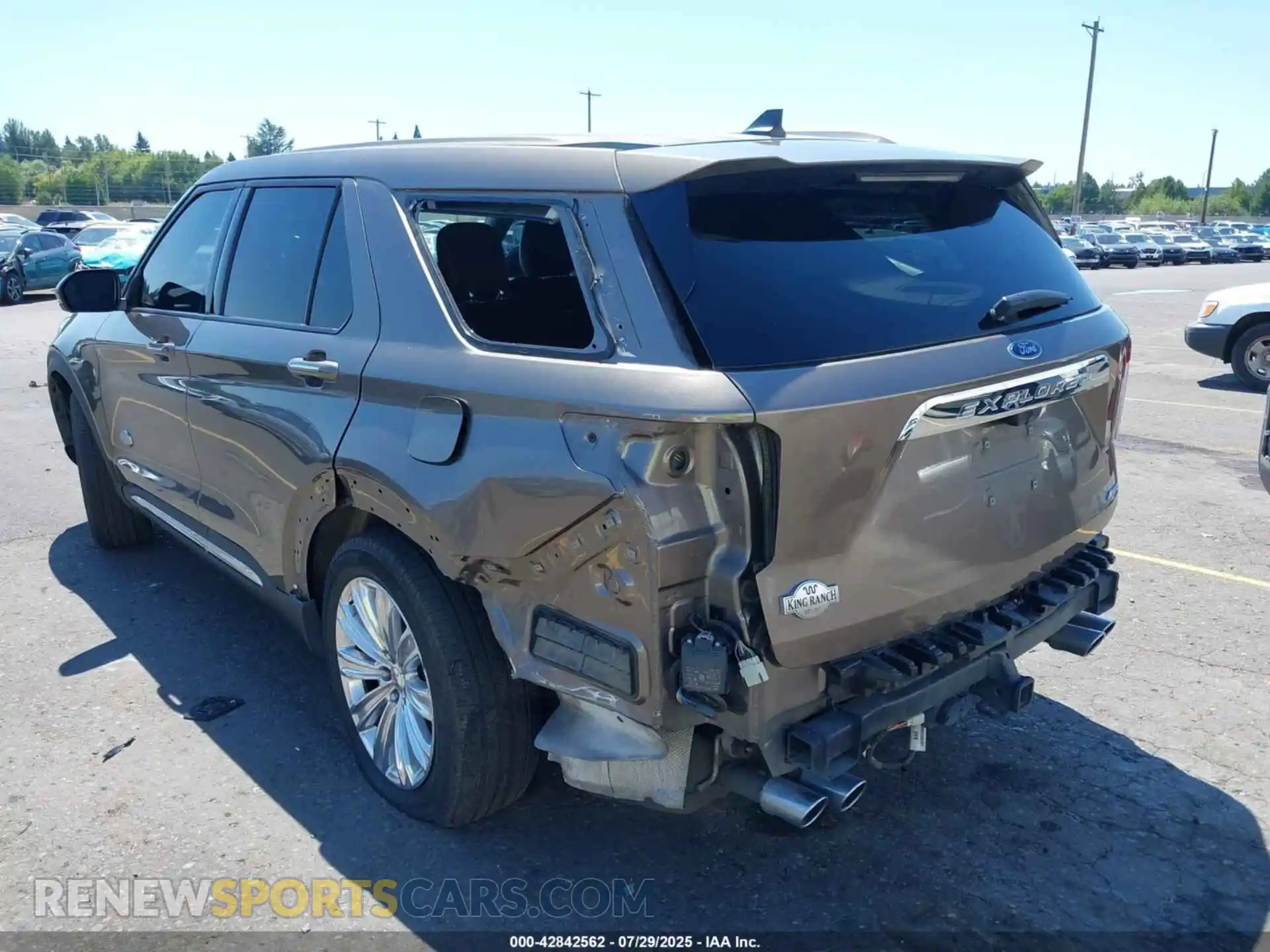 3 Photograph of a damaged car 1FM5K8LC7MGB71759 FORD EXPLORER 2021