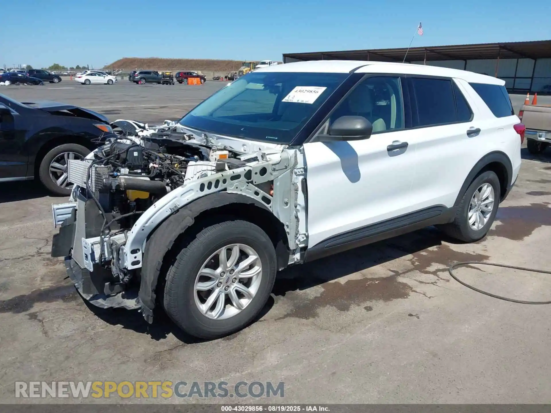 2 Photograph of a damaged car 1FMSK7BH0MGA33720 FORD EXPLORER 2021
