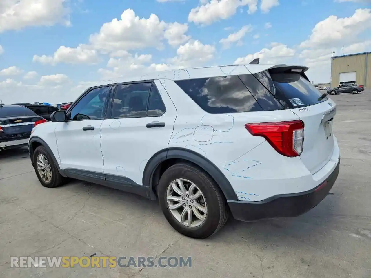 2 Photograph of a damaged car 1FMSK7BH1MGA15341 FORD EXPLORER 2021