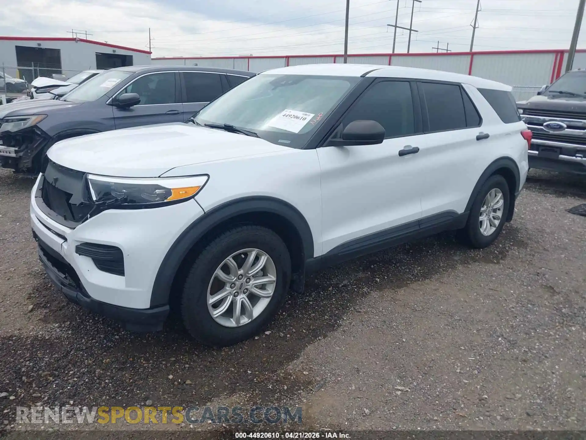 2 Photograph of a damaged car 1FMSK7BH1MGB12250 FORD EXPLORER 2021