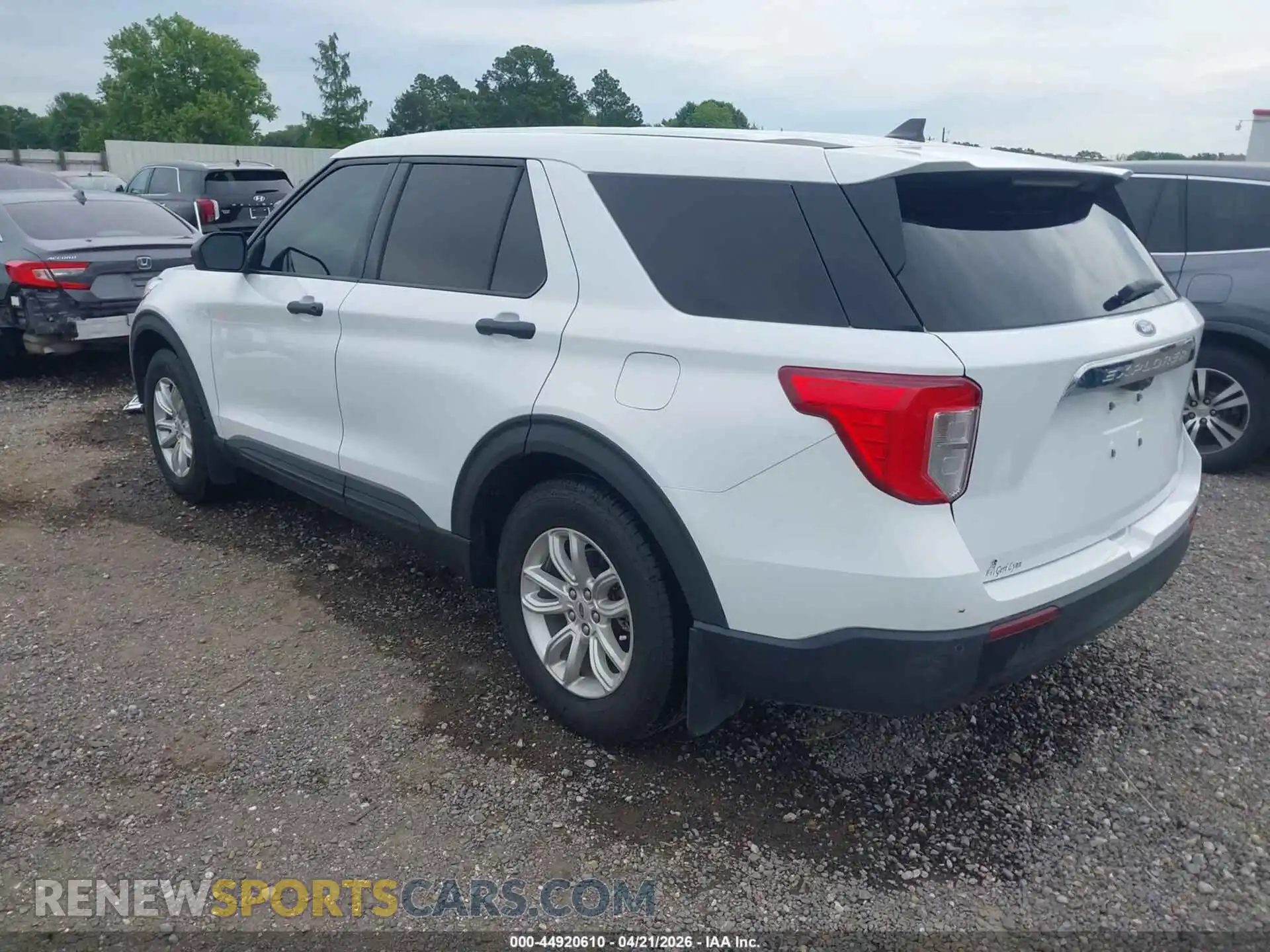 3 Photograph of a damaged car 1FMSK7BH1MGB12250 FORD EXPLORER 2021