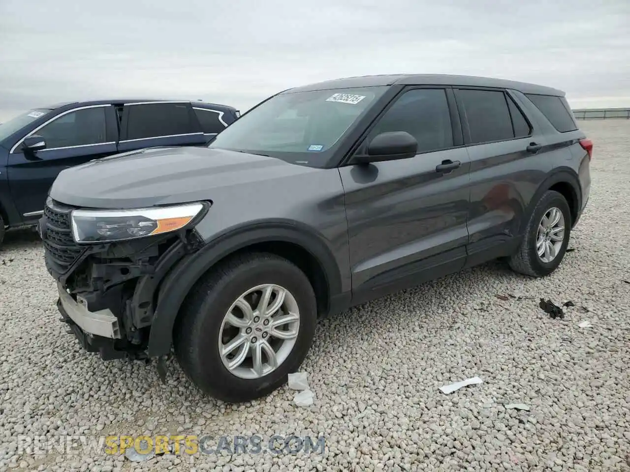1 Photograph of a damaged car 1FMSK7BH2MGA61244 FORD EXPLORER 2021