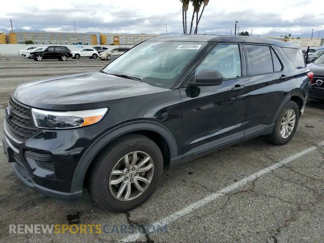 1 Photograph of a damaged car 1FMSK7BH3MGA84015 FORD EXPLORER 2021