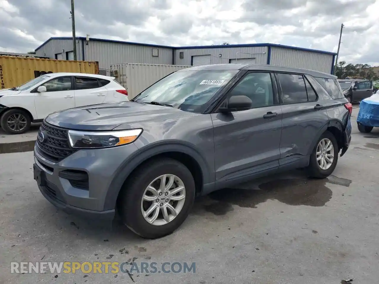 1 Photograph of a damaged car 1FMSK7BH5MGA32630 FORD EXPLORER 2021