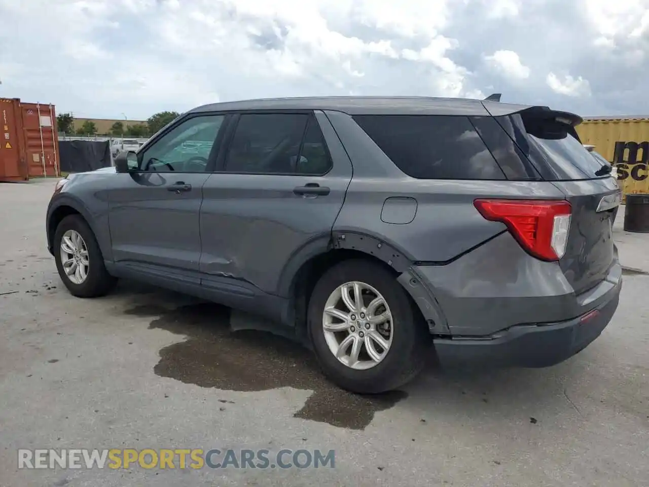 2 Photograph of a damaged car 1FMSK7BH5MGA32630 FORD EXPLORER 2021