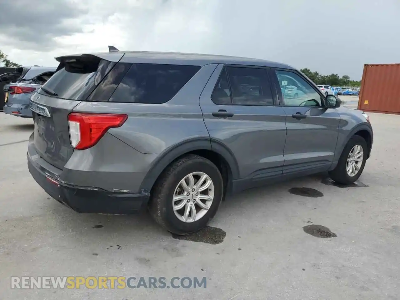3 Photograph of a damaged car 1FMSK7BH5MGA32630 FORD EXPLORER 2021