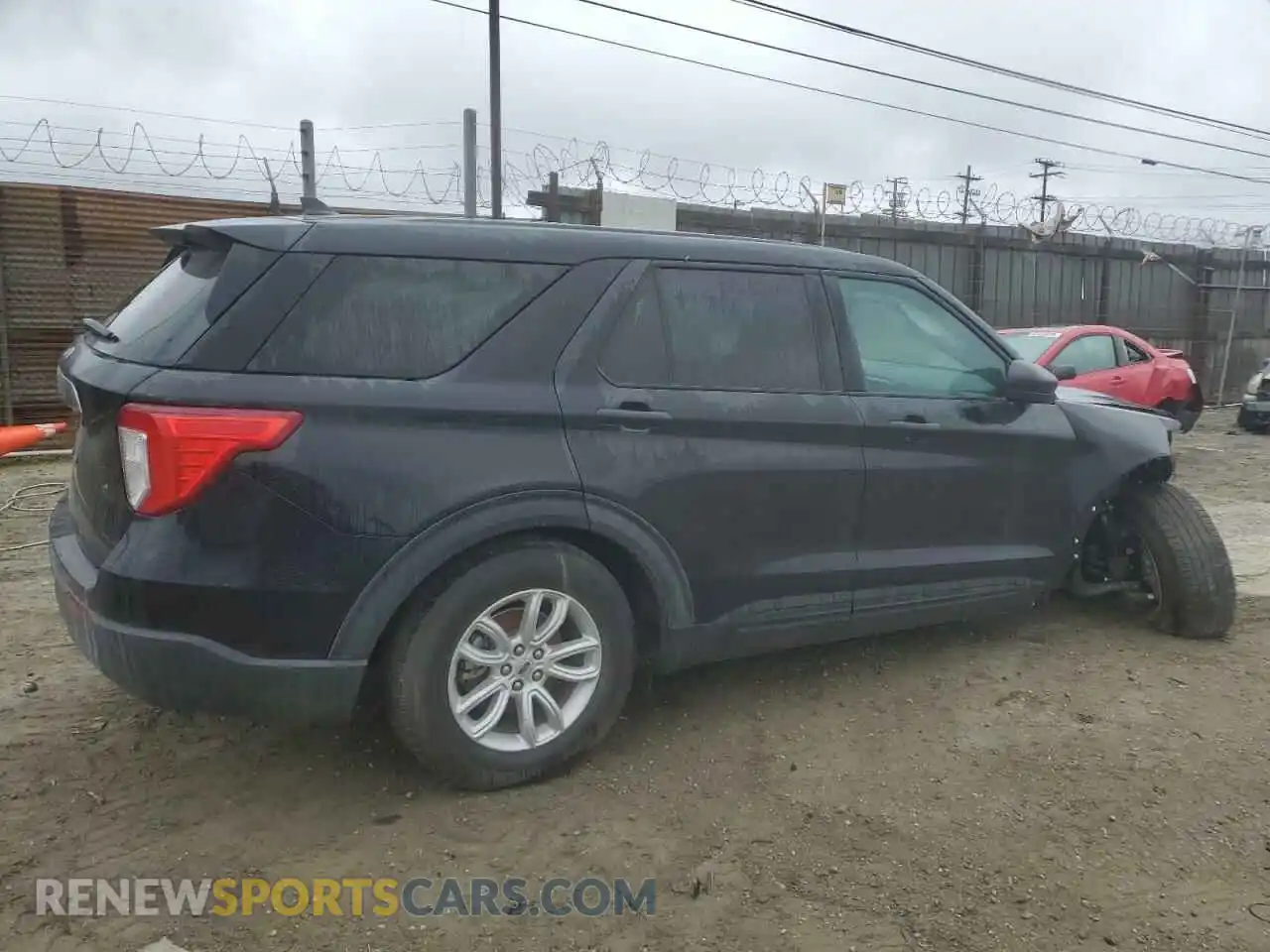 3 Photograph of a damaged car 1FMSK7BH5MGA83450 FORD EXPLORER 2021