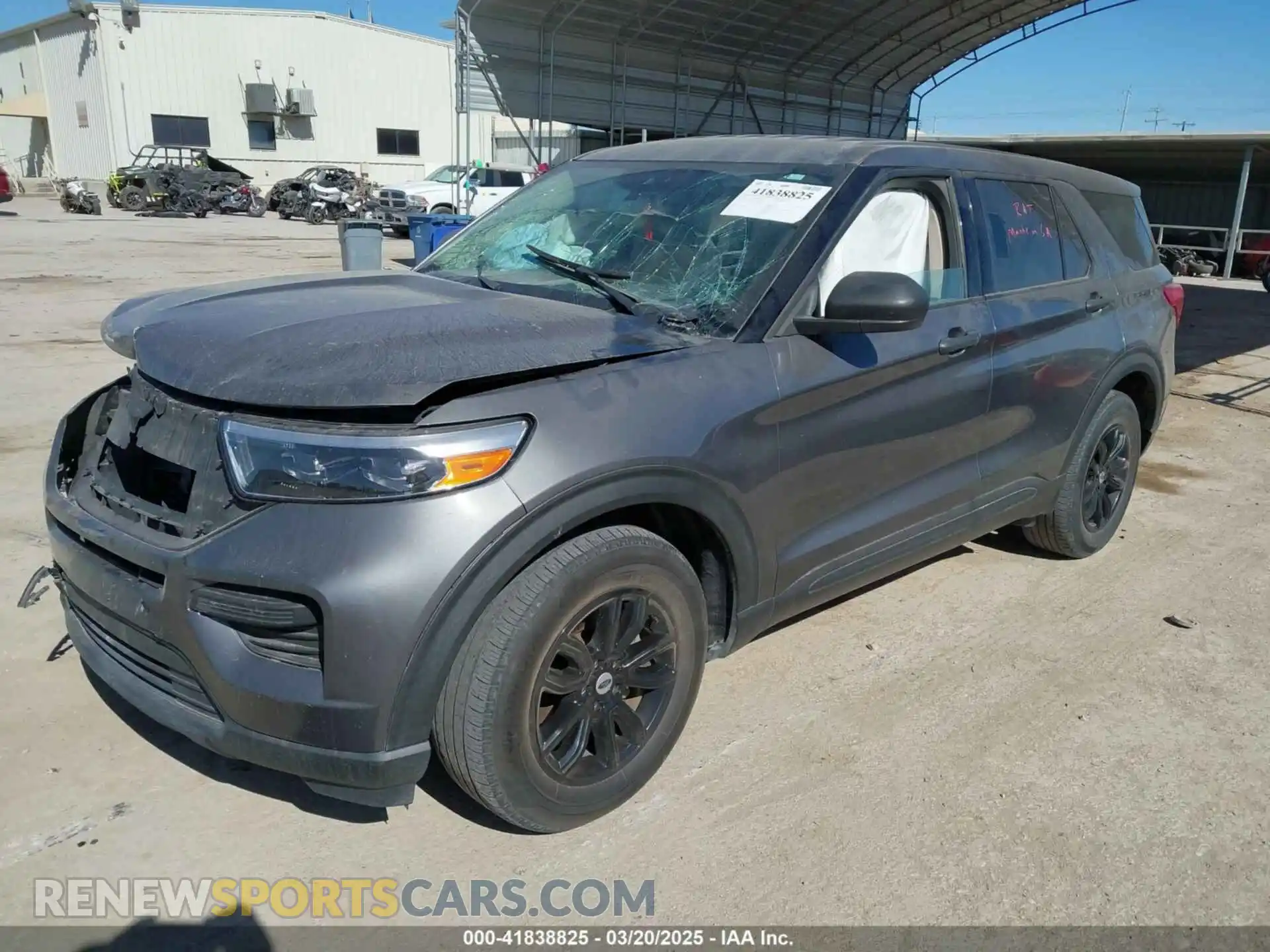 2 Photograph of a damaged car 1FMSK7BH6MGA15061 FORD EXPLORER 2021
