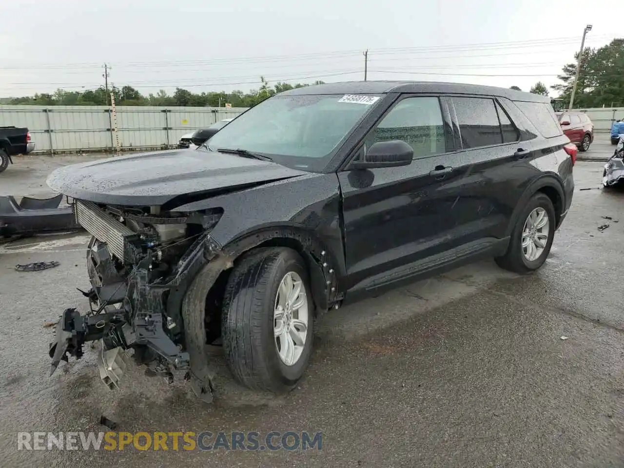 1 Photograph of a damaged car 1FMSK7BH7MGA56024 FORD EXPLORER 2021