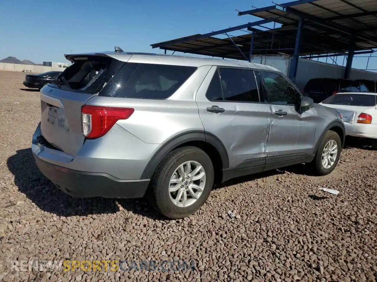 3 Photograph of a damaged car 1FMSK7BH7MGA72210 FORD EXPLORER 2021