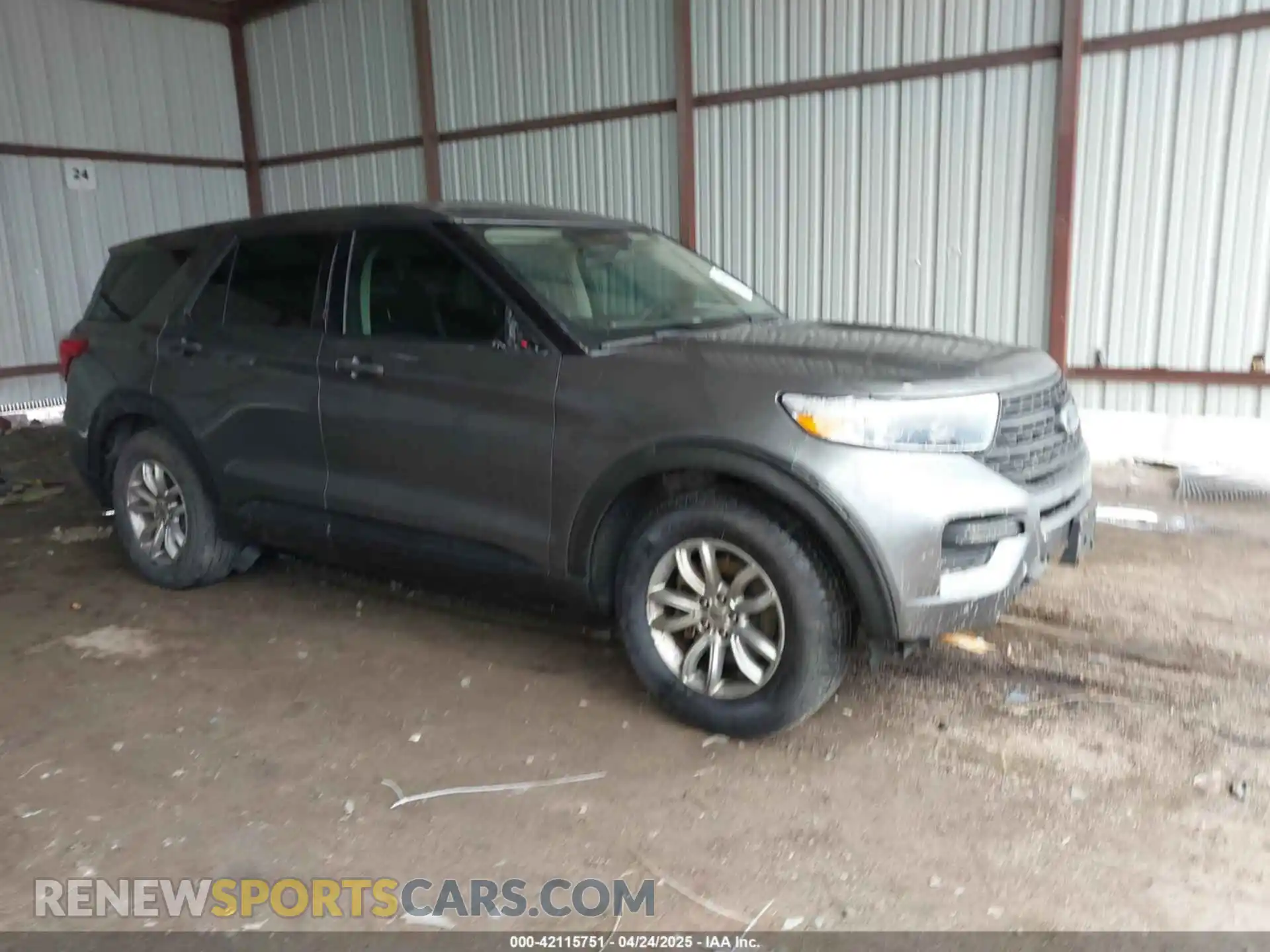 1 Photograph of a damaged car 1FMSK7BH9MGA14857 FORD EXPLORER 2021