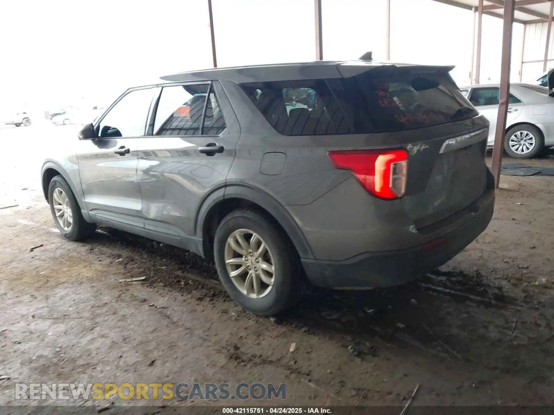 3 Photograph of a damaged car 1FMSK7BH9MGA14857 FORD EXPLORER 2021