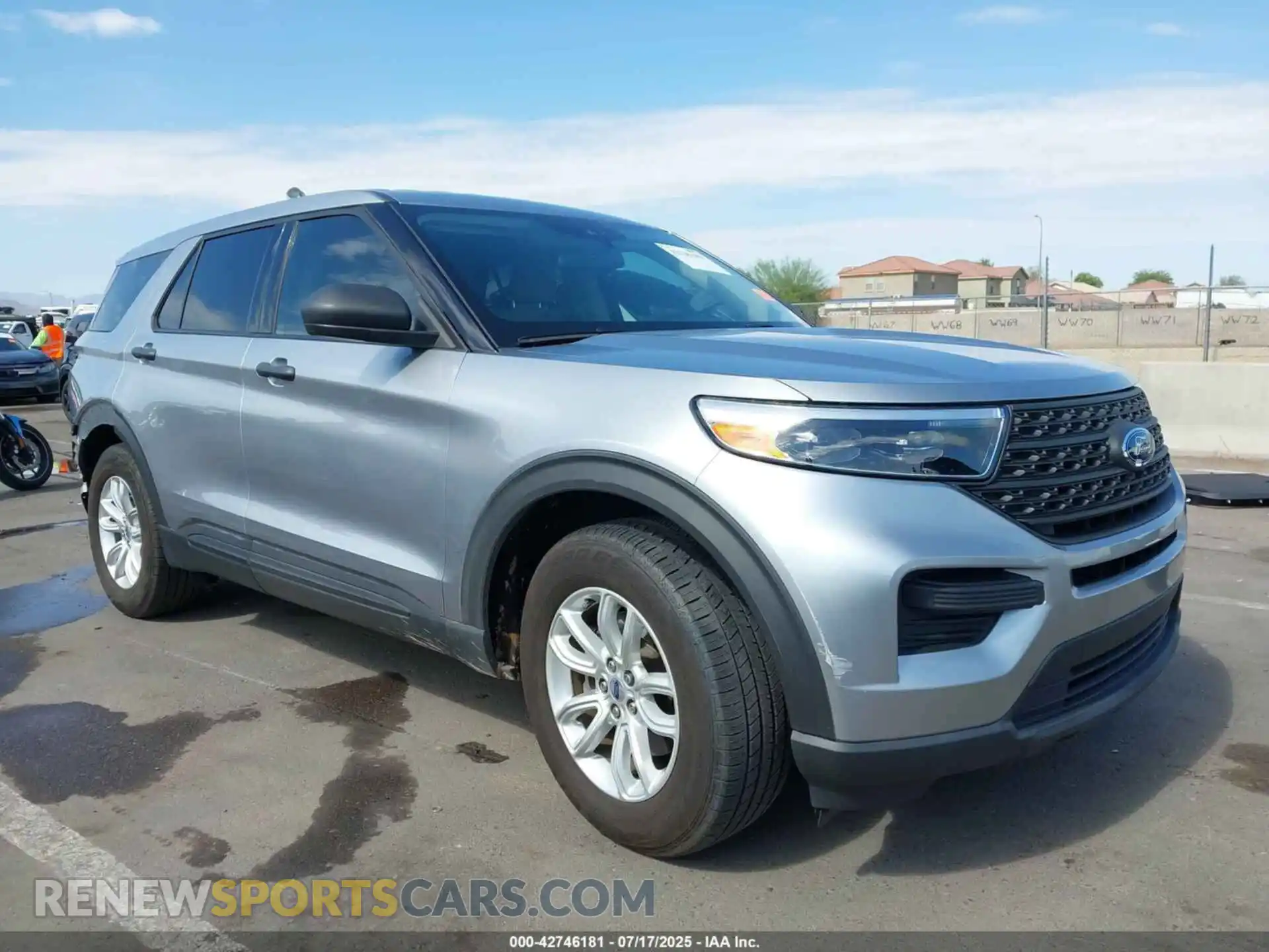 1 Photograph of a damaged car 1FMSK7BH9MGA46546 FORD EXPLORER 2021