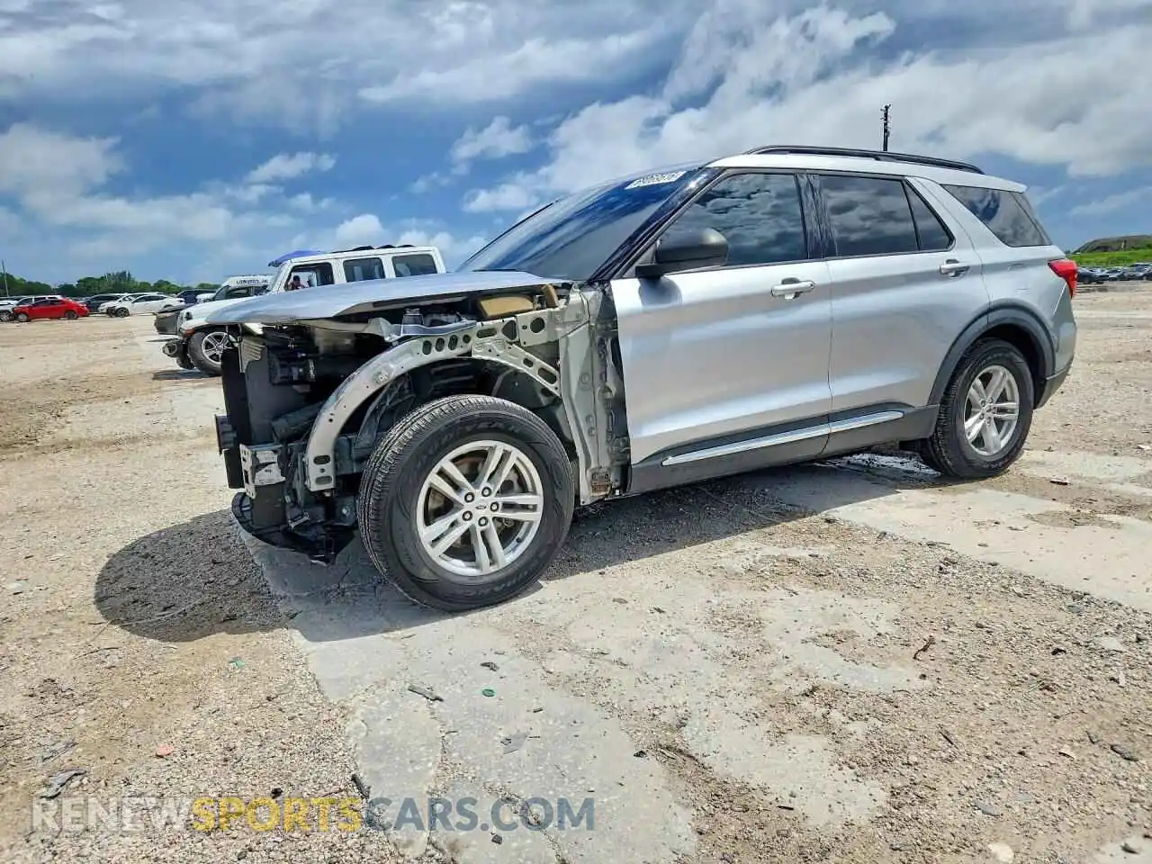 1 fotografías del automóvil dañado 1FMSK7DH0MGA12282 FORD EXPLORER 2021