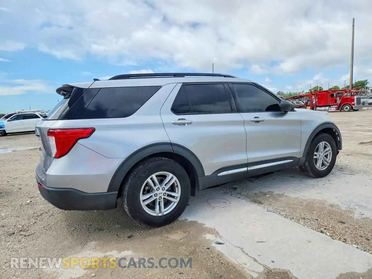 3 fotografías del automóvil dañado 1FMSK7DH0MGA12282 FORD EXPLORER 2021
