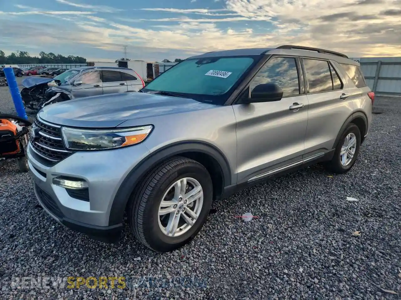 1 Photograph of a damaged car 1FMSK7DH0MGA49073 FORD EXPLORER 2021