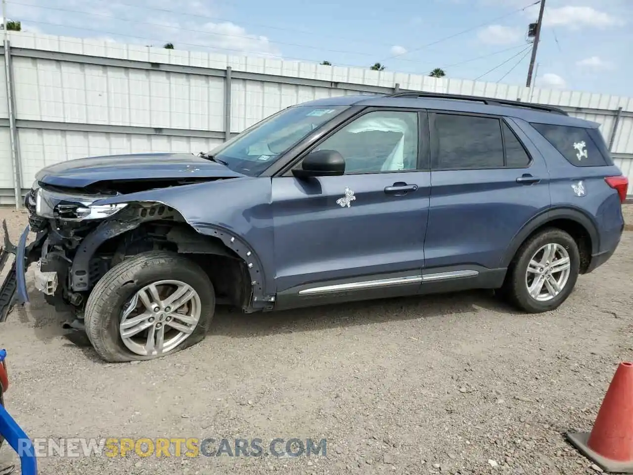 1 Photograph of a damaged car 1FMSK7DH0MGA52135 FORD EXPLORER 2021
