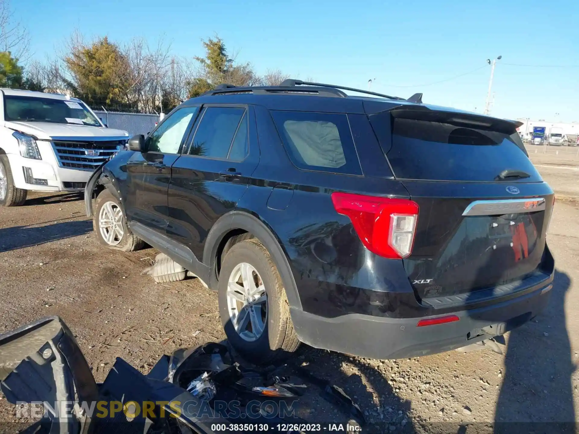 3 Photograph of a damaged car 1FMSK7DH0MGA56430 FORD EXPLORER 2021