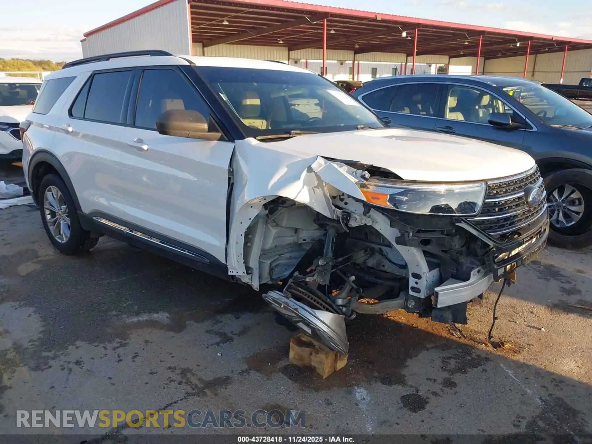 1 Photograph of a damaged car 1FMSK7DH0MGA60784 FORD EXPLORER 2021