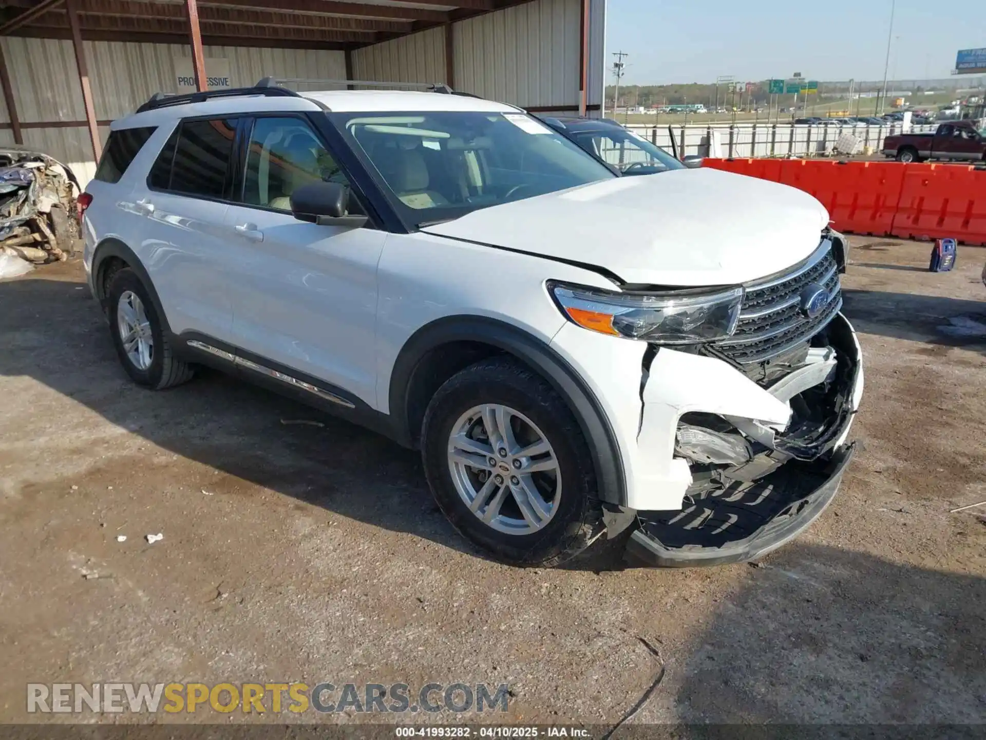 1 Photograph of a damaged car 1FMSK7DH0MGA67976 FORD EXPLORER 2021