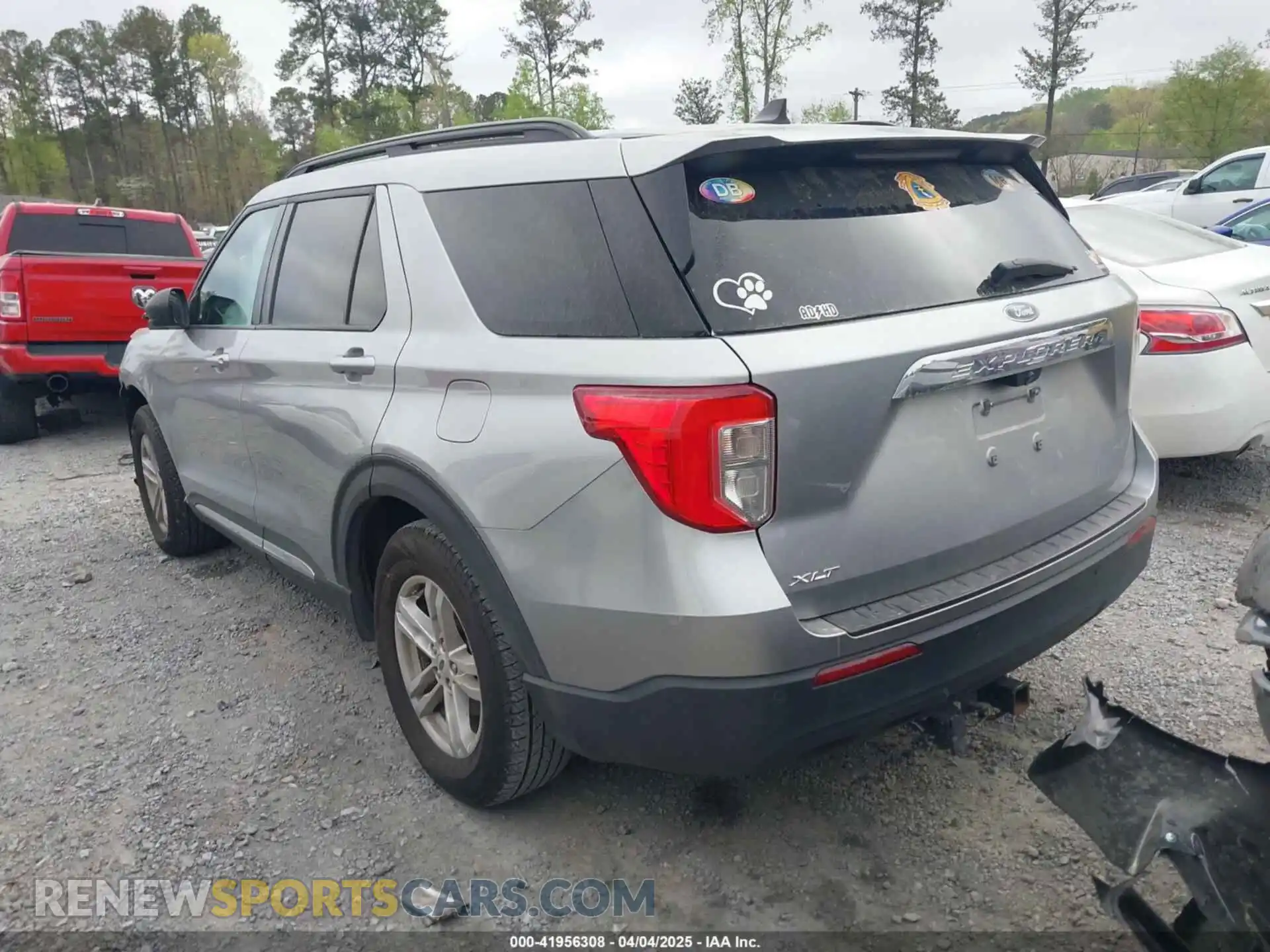 3 Photograph of a damaged car 1FMSK7DH0MGA77441 FORD EXPLORER 2021