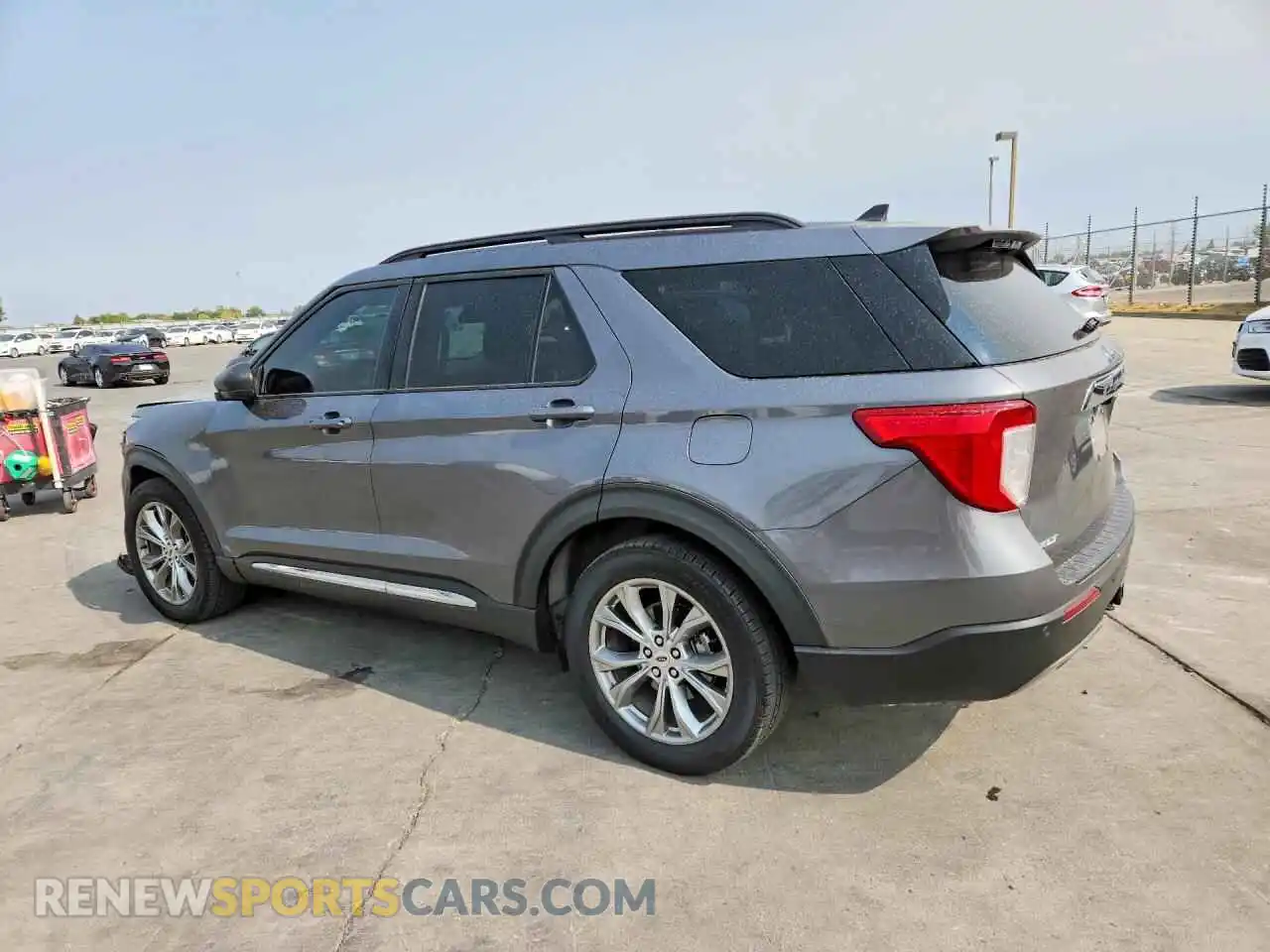 2 Photograph of a damaged car 1FMSK7DH0MGB21180 FORD EXPLORER 2021