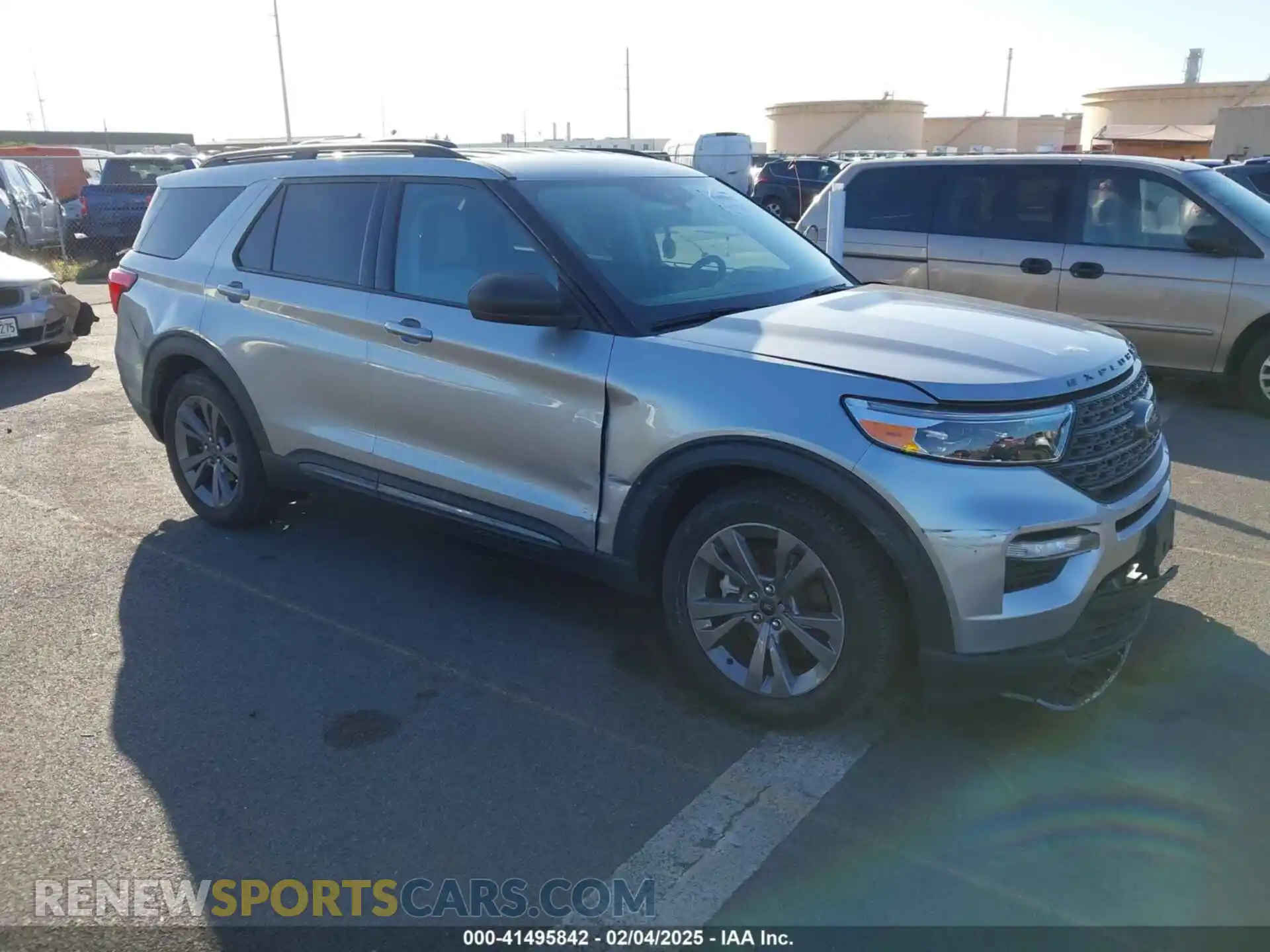 1 Photograph of a damaged car 1FMSK7DH0MGB71478 FORD EXPLORER 2021