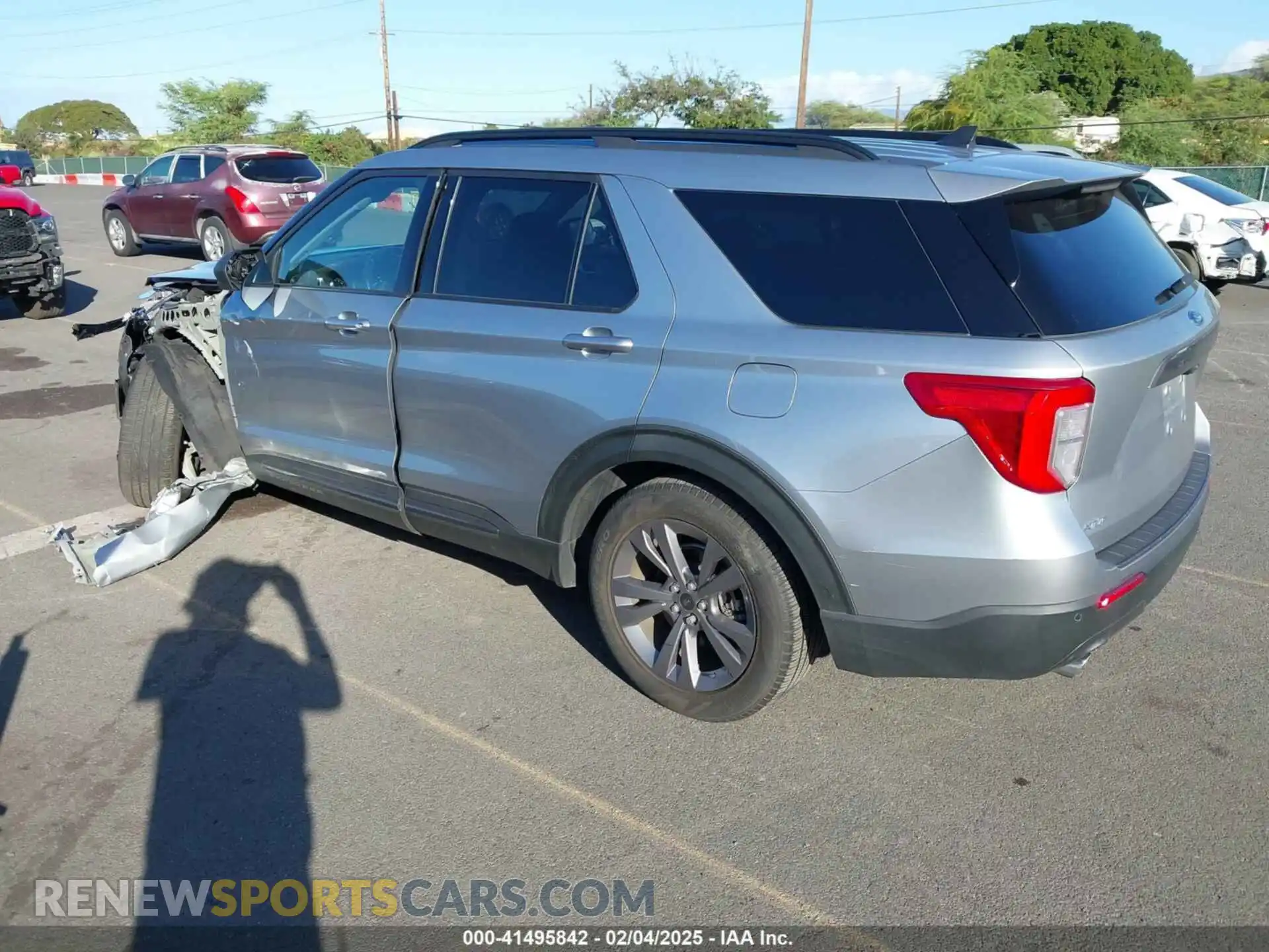 3 Photograph of a damaged car 1FMSK7DH0MGB71478 FORD EXPLORER 2021