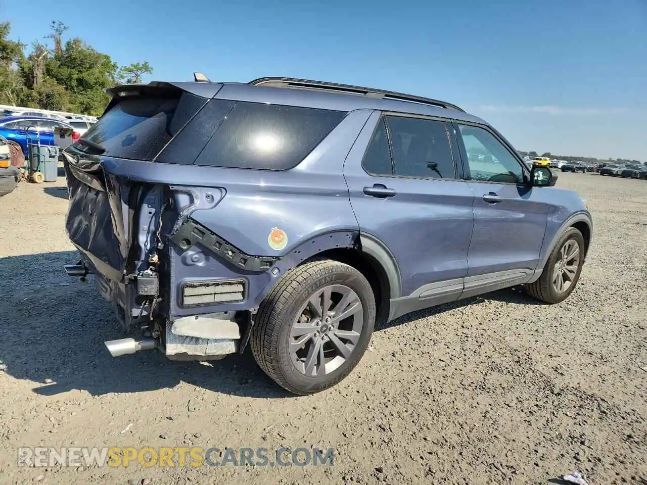 3 Photograph of a damaged car 1FMSK7DH0MGC03684 FORD EXPLORER 2021