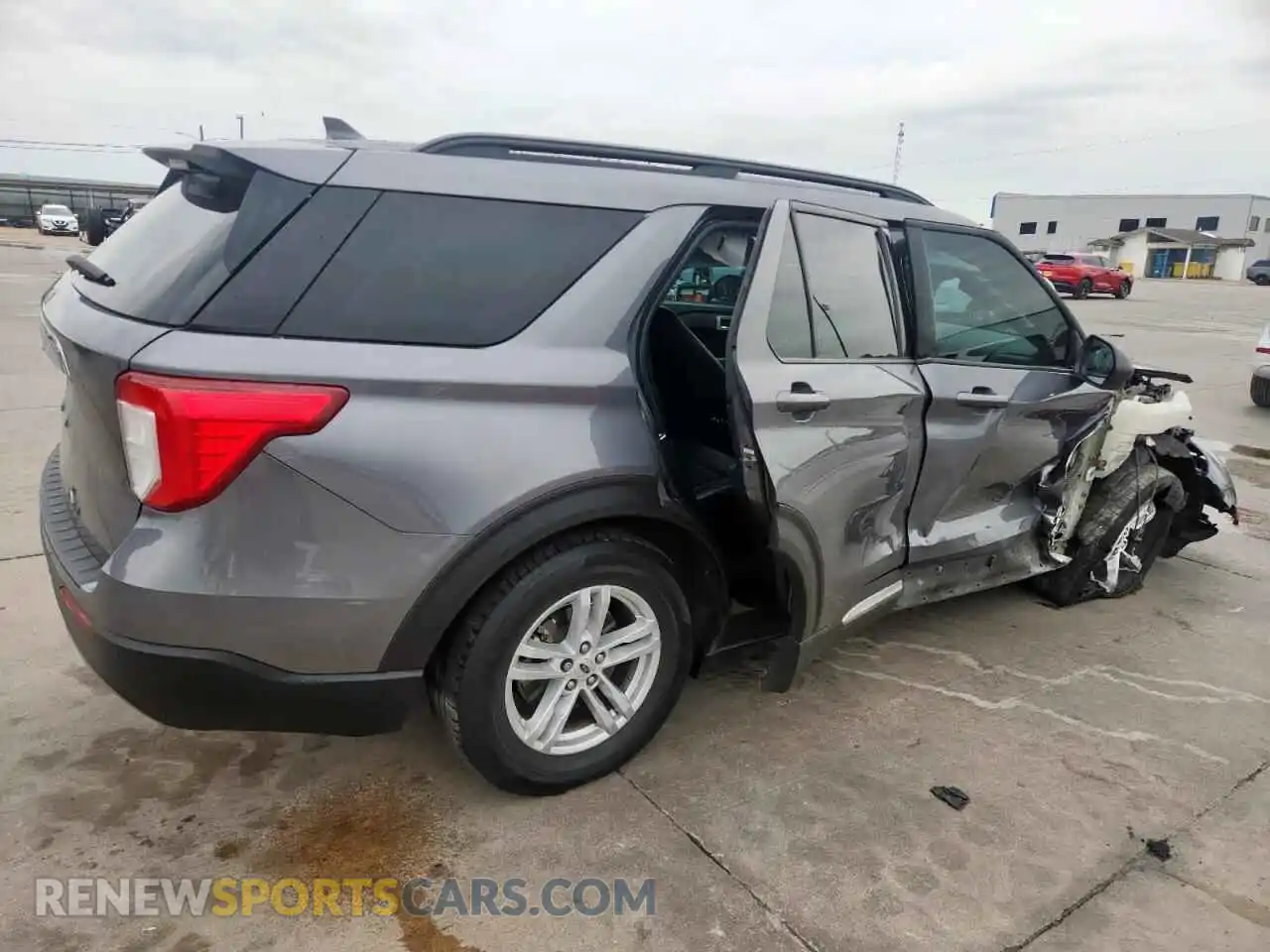 3 fotografías del automóvil dañado 1FMSK7DH0MGC33011 FORD EXPLORER 2021