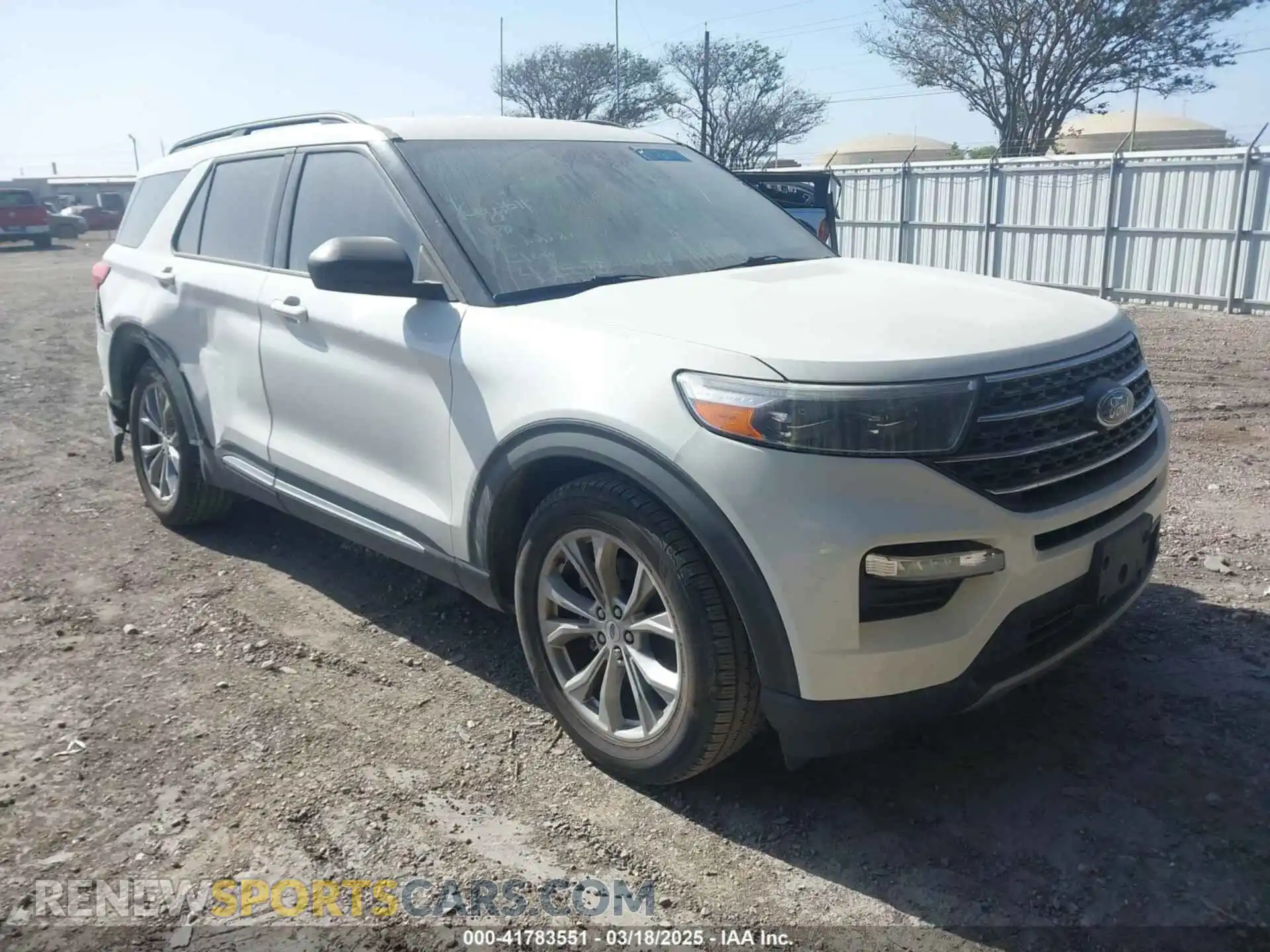 1 Photograph of a damaged car 1FMSK7DH0MGC45465 FORD EXPLORER 2021