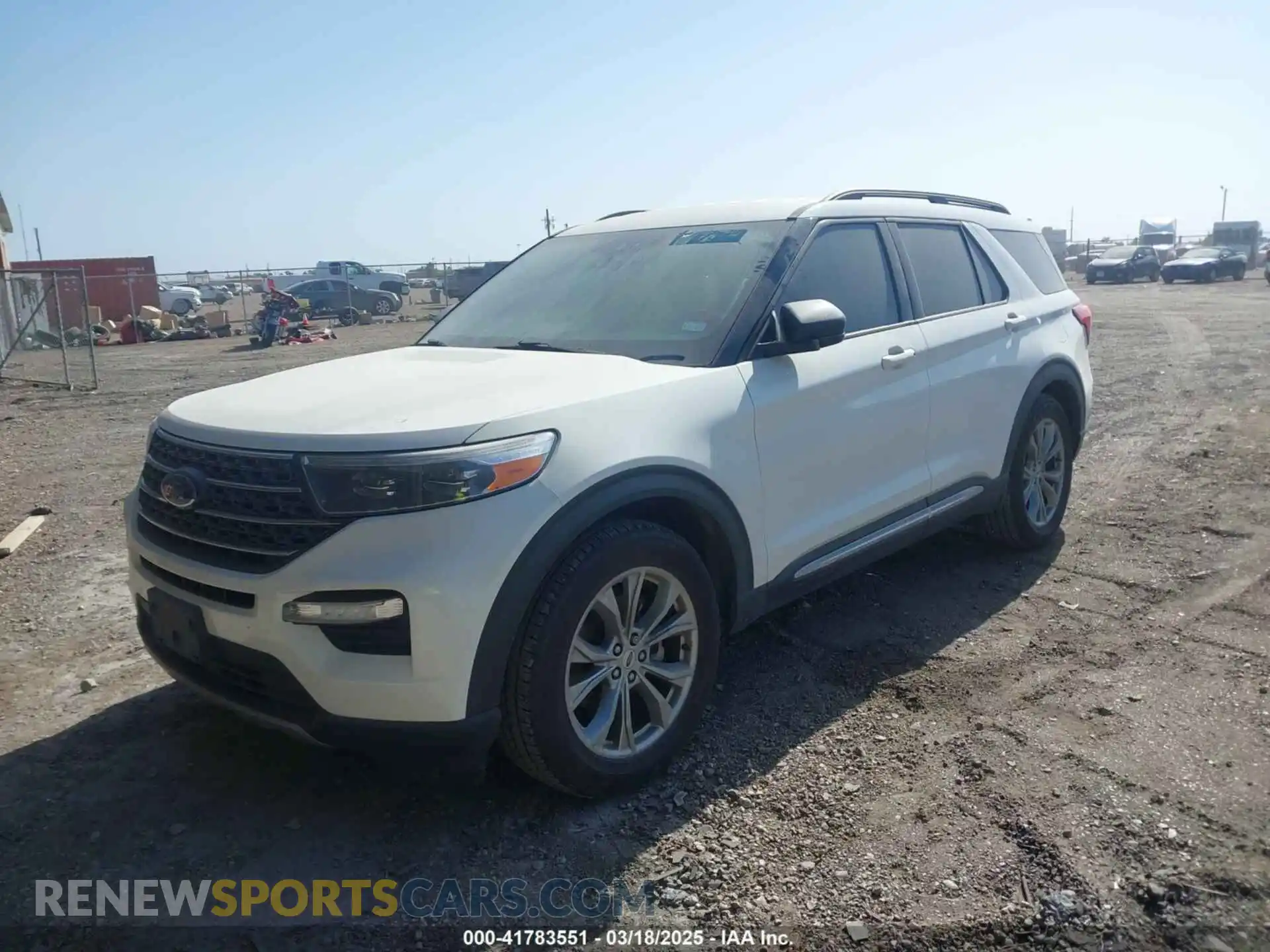 2 Photograph of a damaged car 1FMSK7DH0MGC45465 FORD EXPLORER 2021