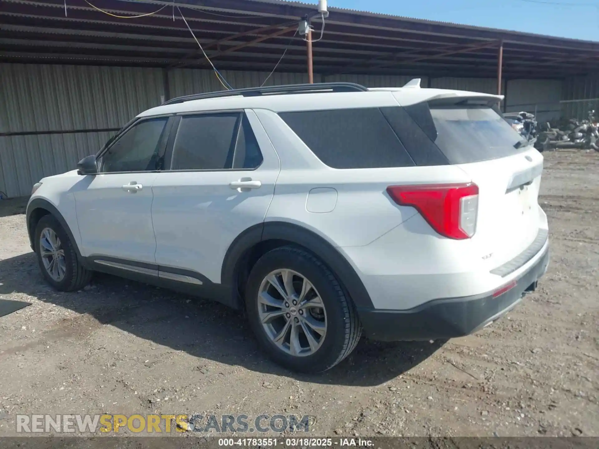 3 Photograph of a damaged car 1FMSK7DH0MGC45465 FORD EXPLORER 2021