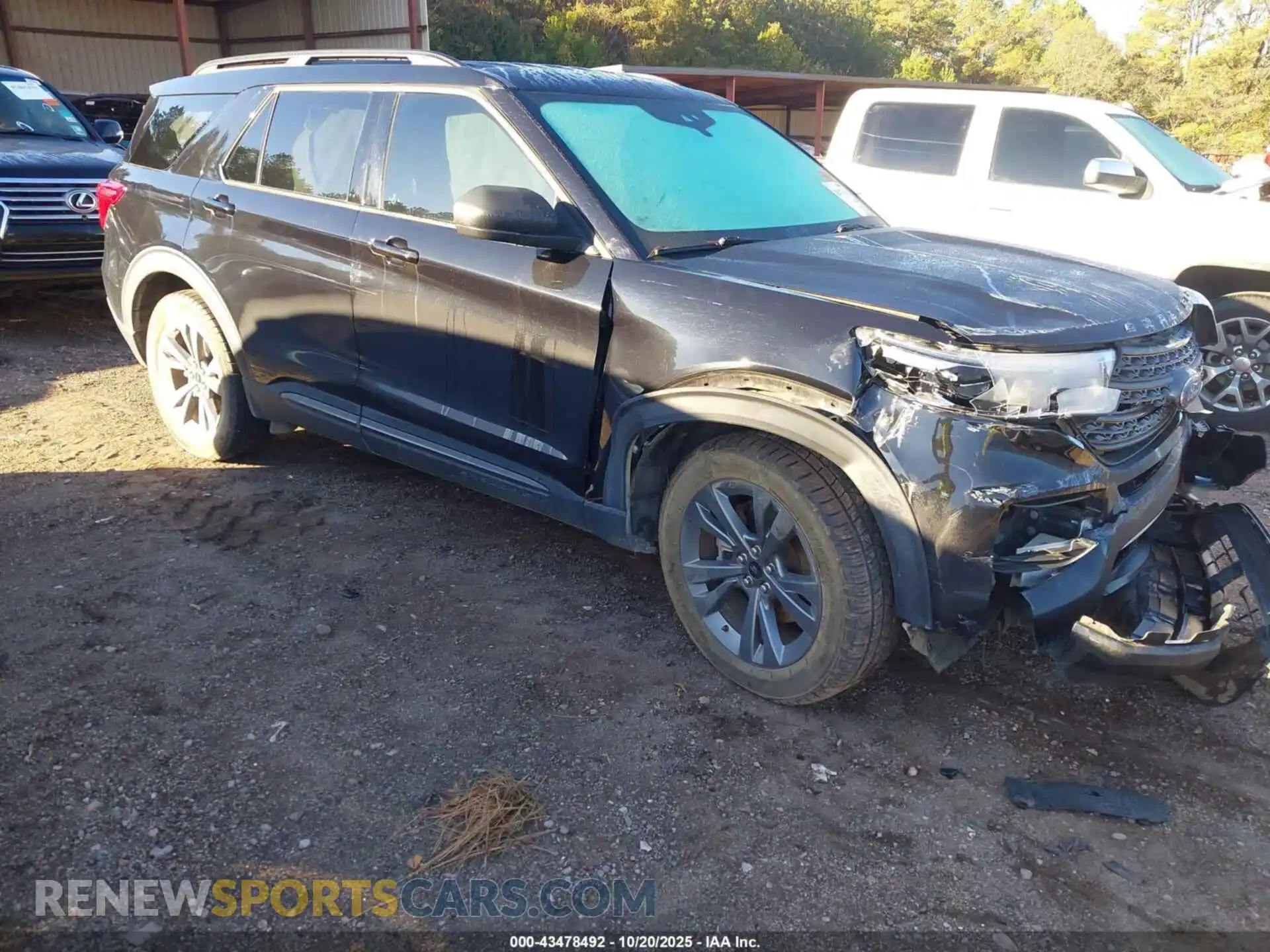 1 Photograph of a damaged car 1FMSK7DH1MGA01758 FORD EXPLORER 2021