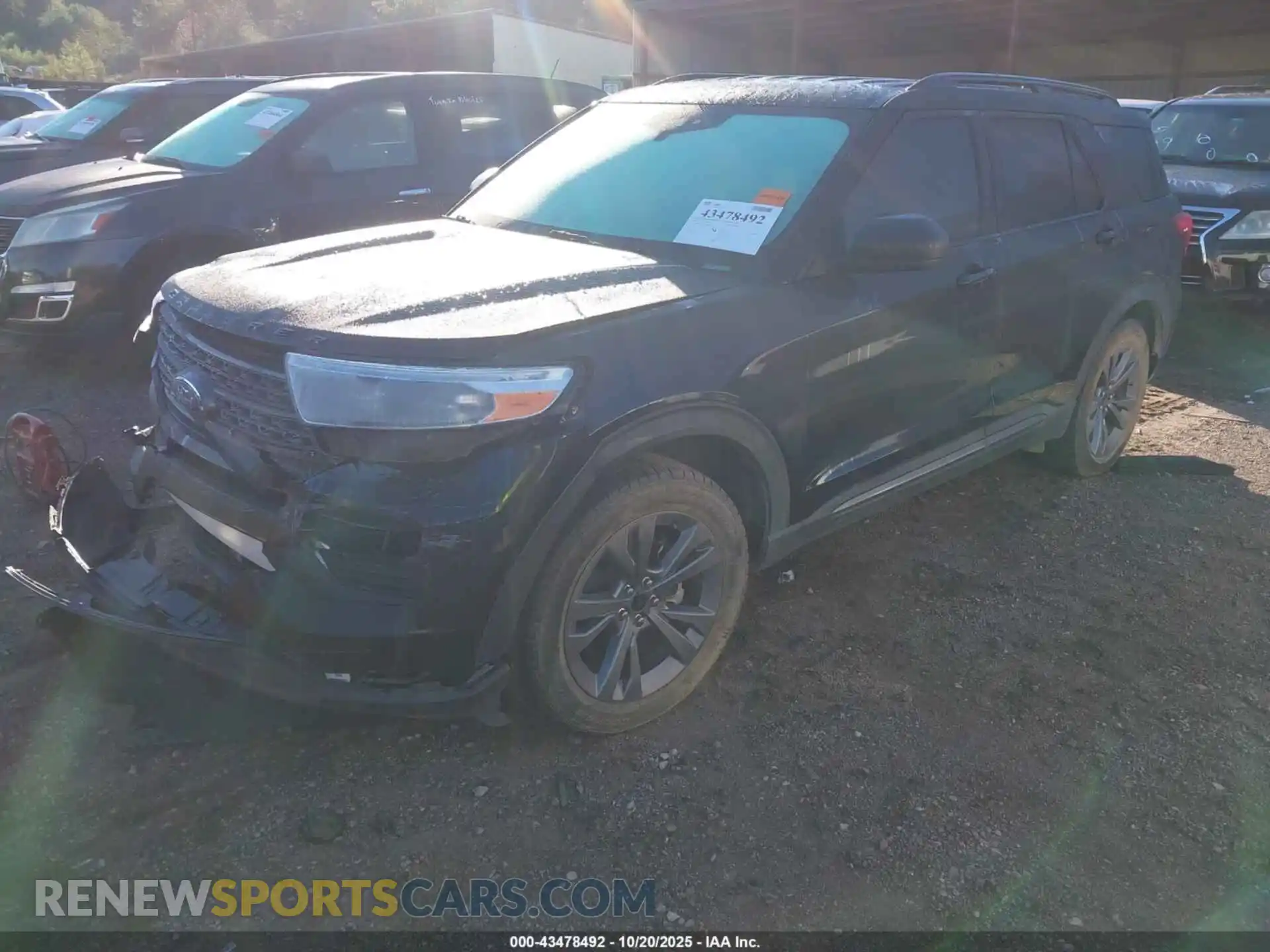 2 Photograph of a damaged car 1FMSK7DH1MGA01758 FORD EXPLORER 2021