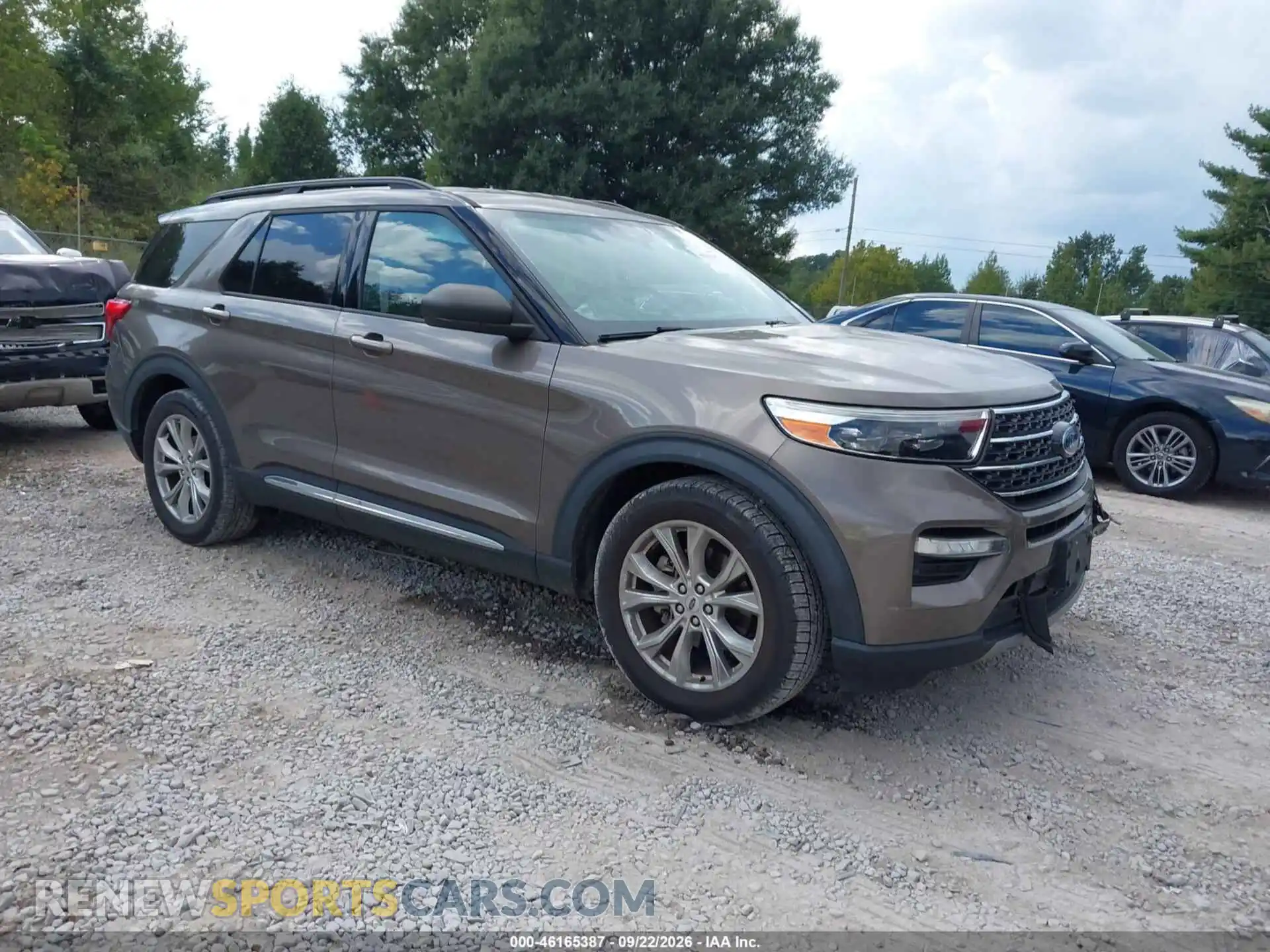 1 Photograph of a damaged car 1FMSK7DH1MGA27535 FORD EXPLORER 2021