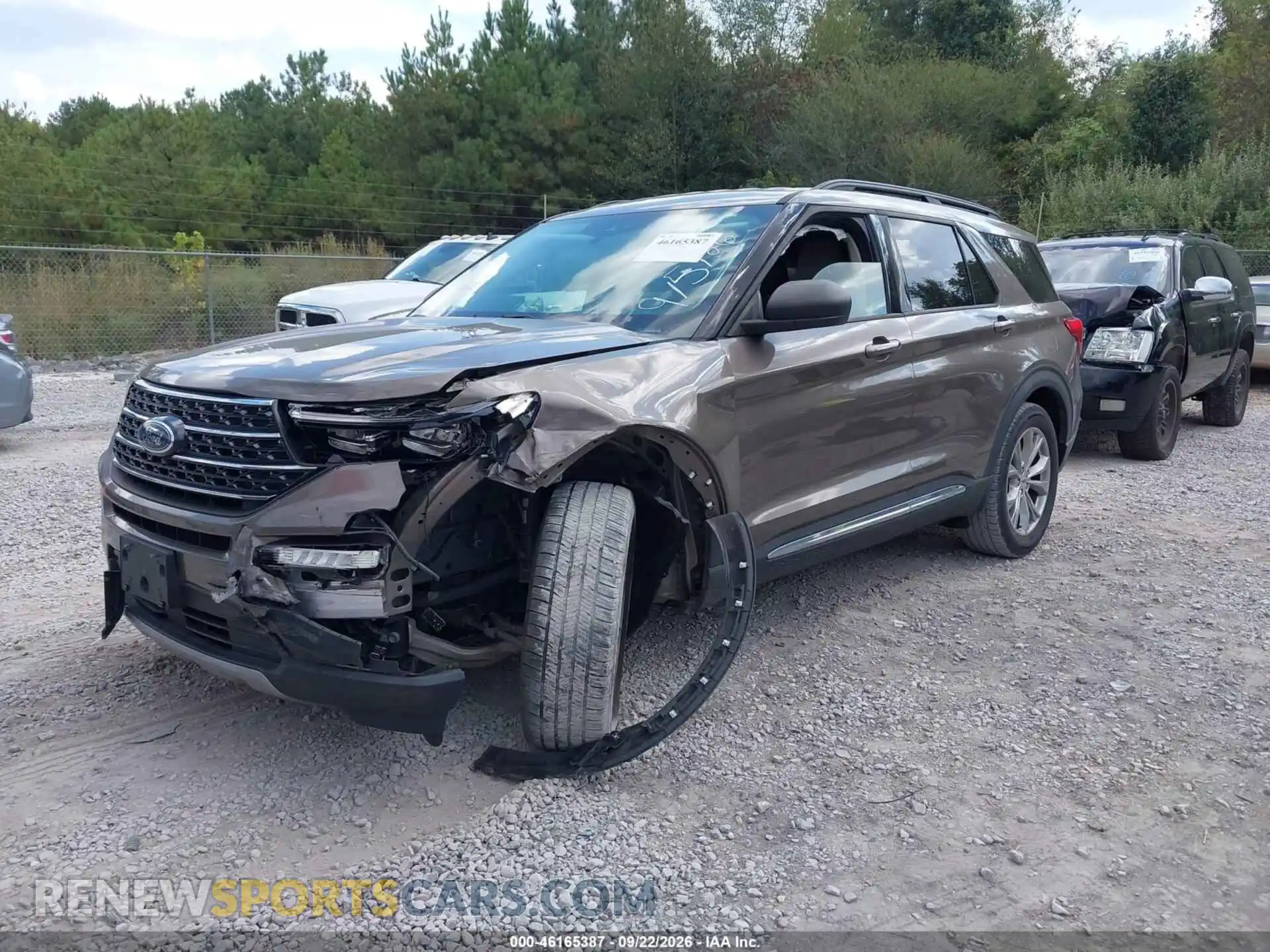 2 Photograph of a damaged car 1FMSK7DH1MGA27535 FORD EXPLORER 2021