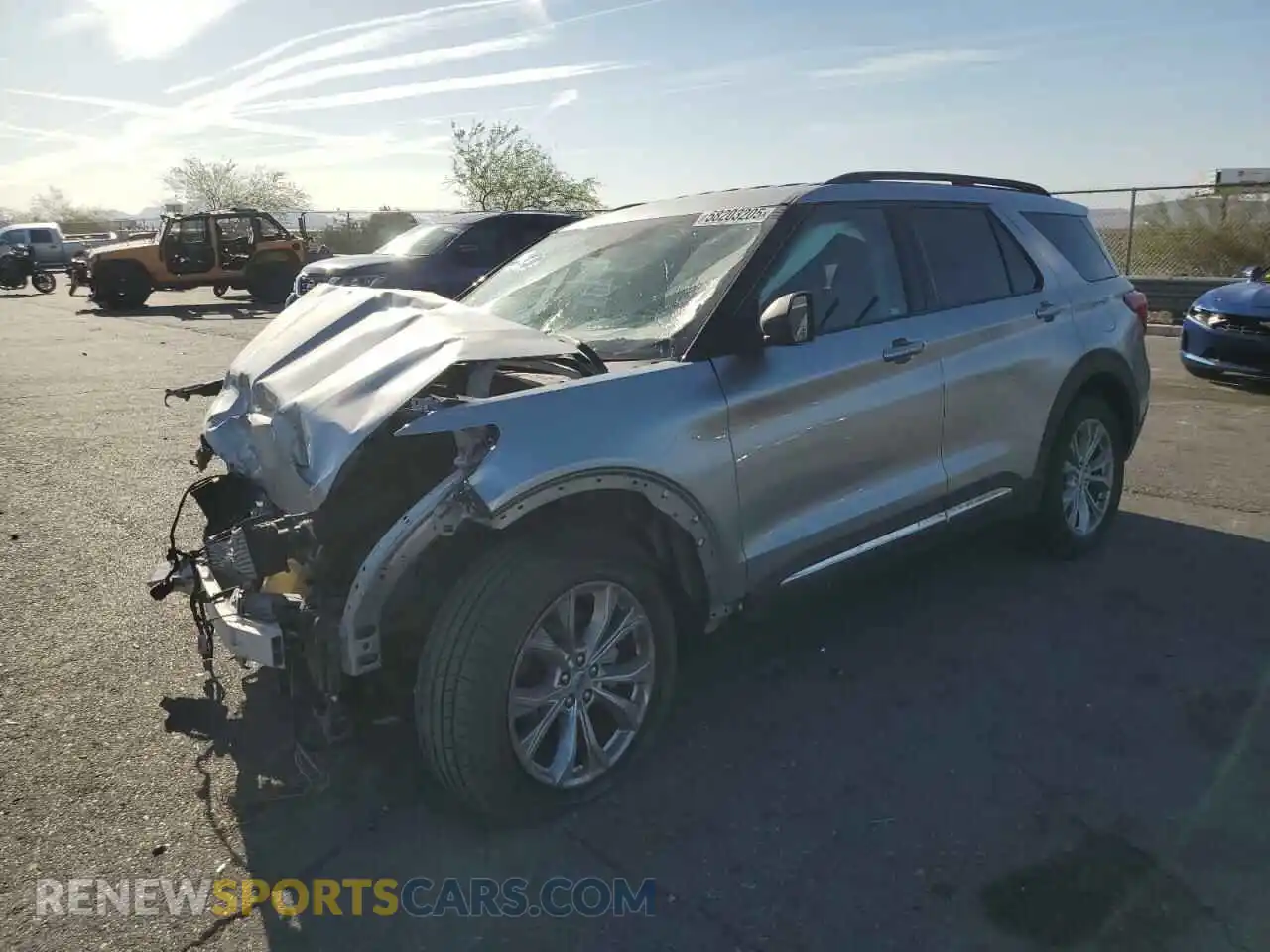 1 Фотография поврежденного автомобиля 1FMSK7DH1MGA41029 FORD EXPLORER 2021