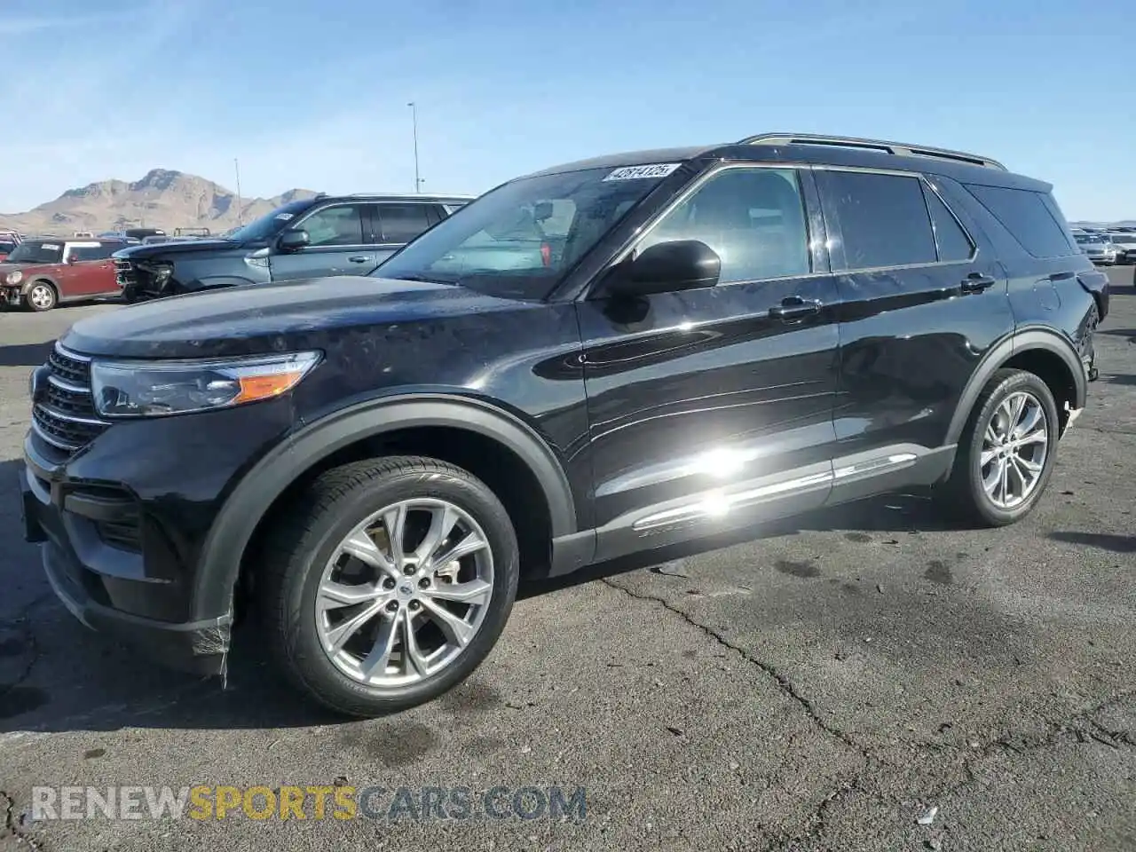 1 Photograph of a damaged car 1FMSK7DH1MGA95740 FORD EXPLORER 2021