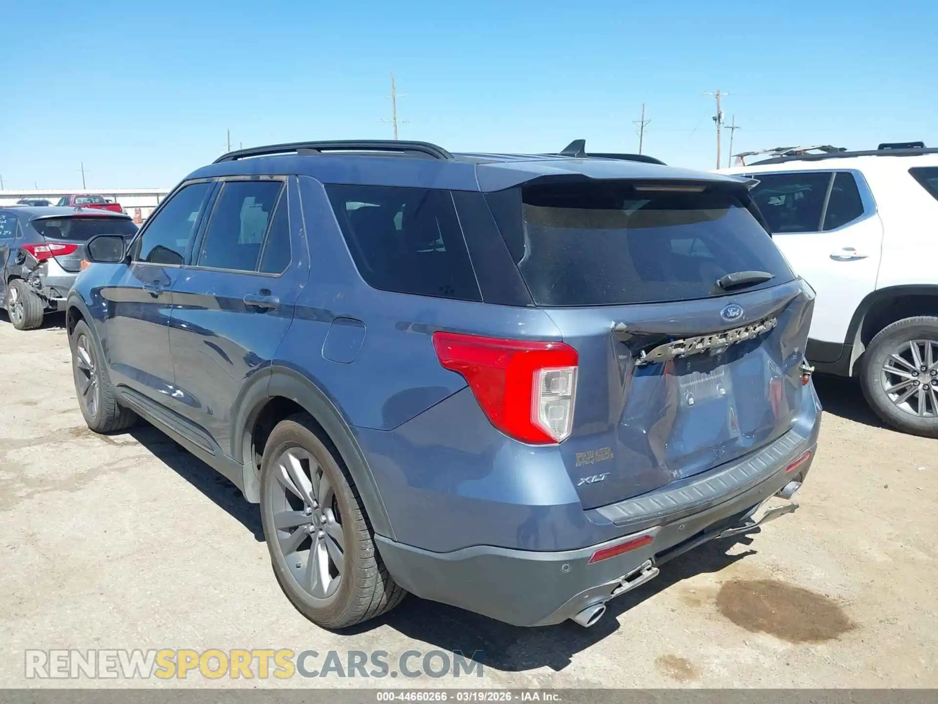 3 Photograph of a damaged car 1FMSK7DH1MGB43639 FORD EXPLORER 2021