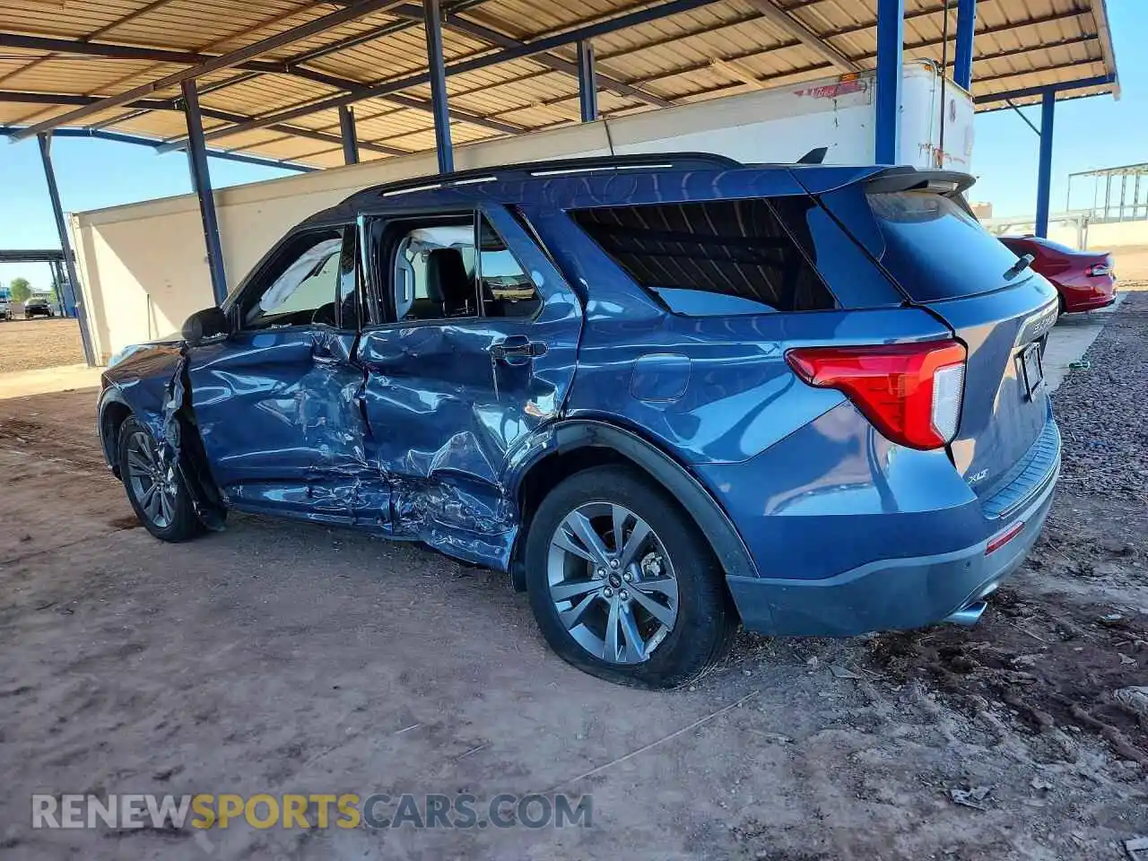 2 Photograph of a damaged car 1FMSK7DH1MGB71182 FORD EXPLORER 2021